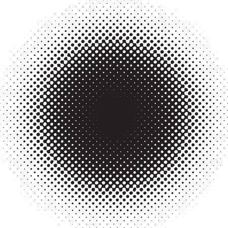 Halftone dots - vectorのイラスト素材