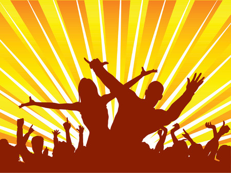 Party time - vectorのイラスト素材