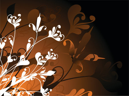 Floral chaos - vectorのイラスト素材