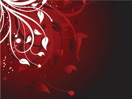 Floral chaos - vectorのイラスト素材