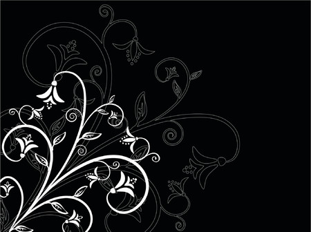 Floral background - vectorのイラスト素材