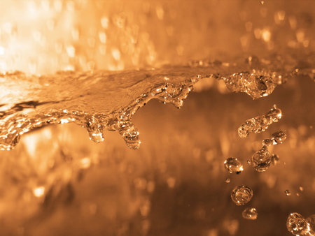Abstract water splashの写真素材