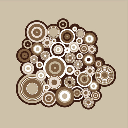 Abstract retro - vectorのイラスト素材