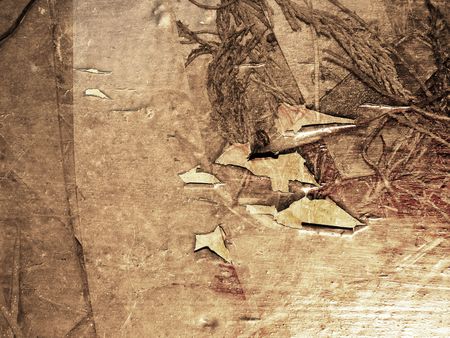 Astract grunge background with peeling paint and textureの写真素材