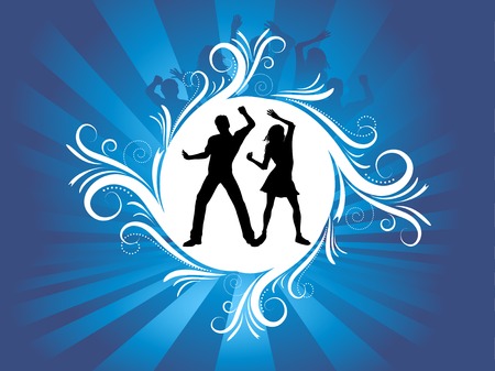 Decorative party background - vectorのイラスト素材