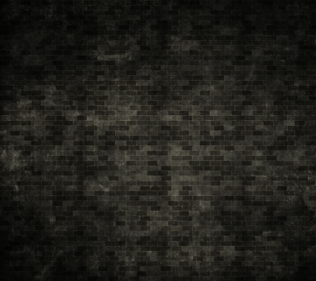 Brick wall with a grunge style effectの写真素材