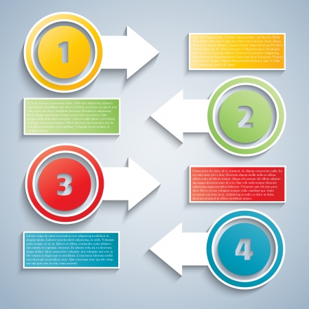 Stylish layout - can be used for infographics designの写真素材