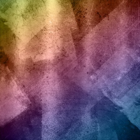 Colourful abstract paint grunge style backgroundの写真素材