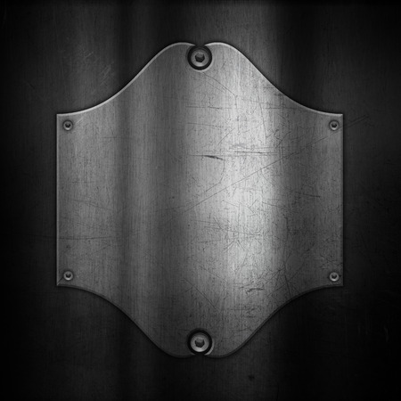 Metallic background with a grunge scratched effectの写真素材