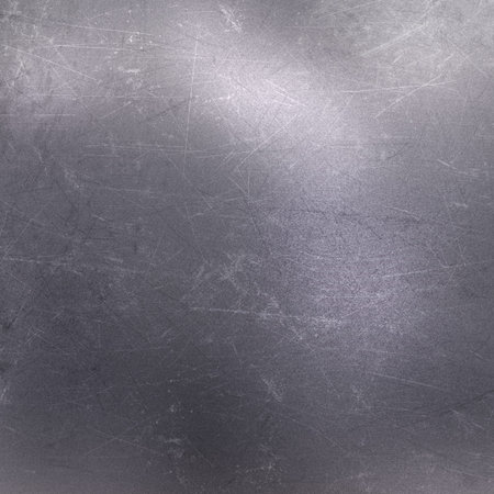Metallic background with scratches and stains