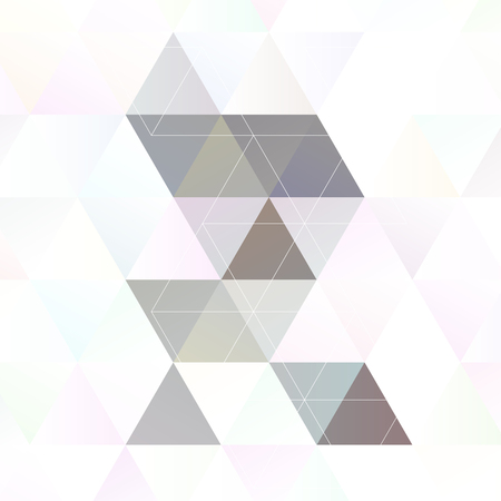 Scandinavian style abstract triangular art の写真素材