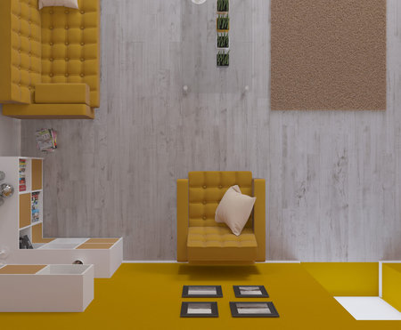 3D render of a Living Room Interior
