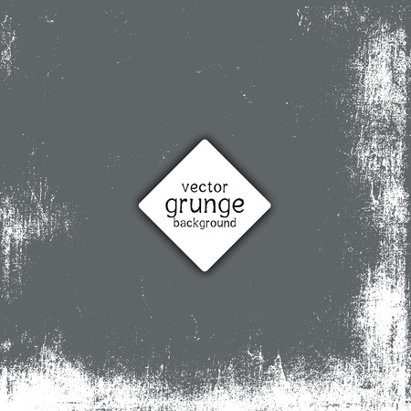 Detailed grunge border on a grey backgroundの写真素材