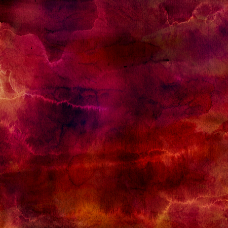 Grunge style dark watercolour texture background with splats and stainsの写真素材