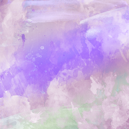 Grunge style watercolour texture background with splats and stainsの写真素材
