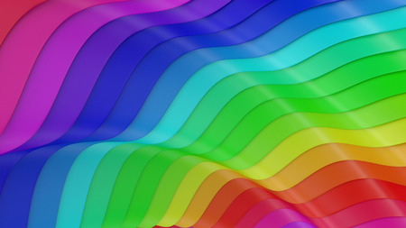 Render of 3D Geometric Abstract Backgroundの写真素材