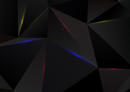 Abstract background with a low poly designの写真素材