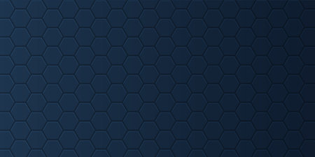 Abstract banner with a subtle hexagonal pattern design