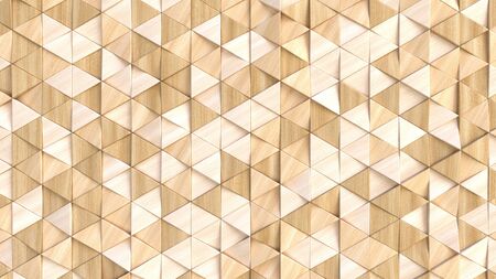 Render of 3D Geometric Abstract Backgroundの写真素材