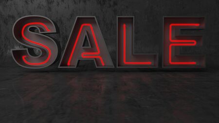 3d render of Black Friday sale backgroundの写真素材