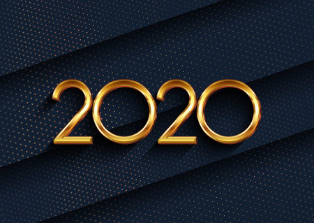 Happy New Year backgroun with a modern design