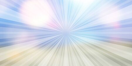 Abstract banner with a sunburst design の写真素材