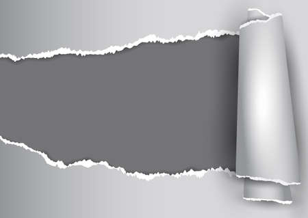 Abstract background with a torn paper designのイラスト素材