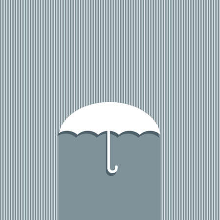 Abstract background with an umbrella concept designのイラスト素材