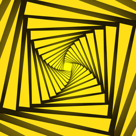 Abstract background with an optical illusion designのイラスト素材