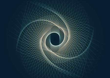 Abstract background with modern lines design