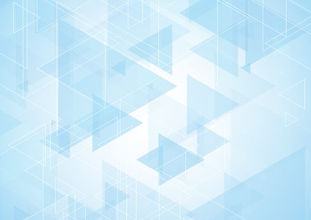 Abstract background with a low poly design