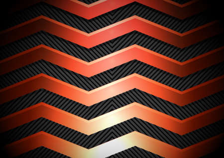 Abstract background with a golden metallic designのイラスト素材