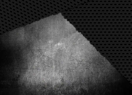 Grunge style scratched and cracked metal texture backgroundの写真素材