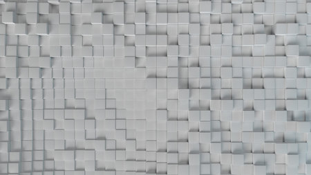 3D Render of Luxury geometric abstract background