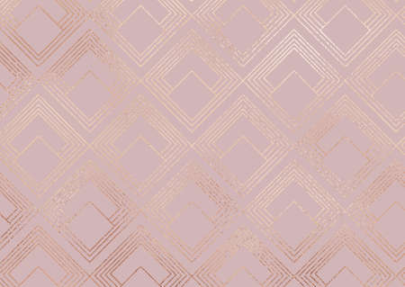 Rose gold foil texture decorative pattern backgroundのイラスト素材