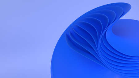 Render of 3D Geometric Abstract Backgroundの写真素材