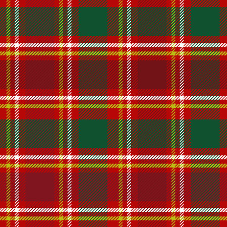 Background with a tartan style plaid designのイラスト素材