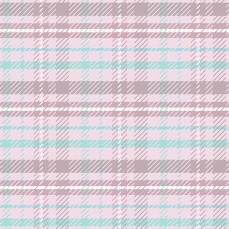 Abstract pastel coloured plaid style pattern backgroundのイラスト素材