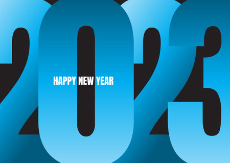 Happy New Year background with a modern designのイラスト素材