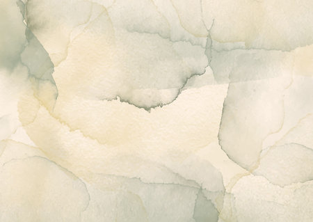 Detailed hand painted watercolour background in earth tone coloursのイラスト素材