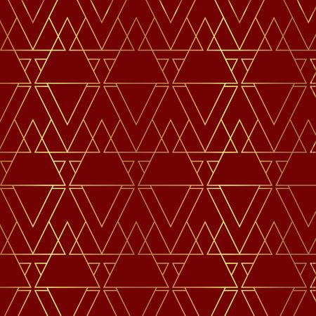 Abstract background with an aztec styled designのイラスト素材