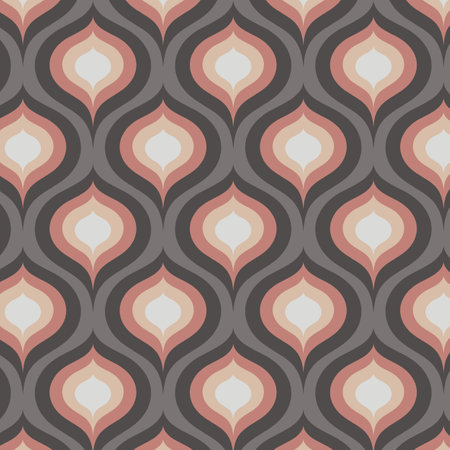 Abstract retro styled design wallpaper backgroundのイラスト素材