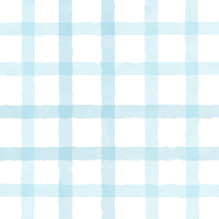 Hand painted blue watercolour checked backgroundのイラスト素材