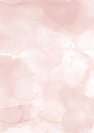Hand painted pastel pink watercolour textureのイラスト素材