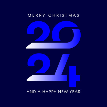 Happy New Year background with gradient designのイラスト素材