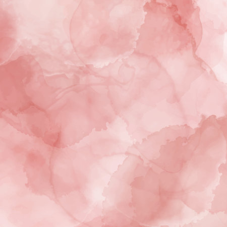 Abstract pastel pink hand painted watercolour pink backgroundのイラスト素材