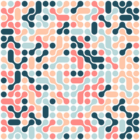 Abstract background with a random pattern designのイラスト素材
