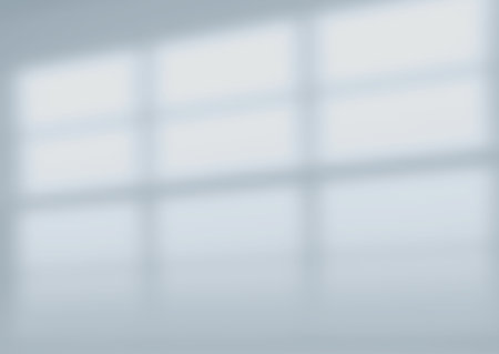 Simple background with a defocussed window shadow overlay designのイラスト素材