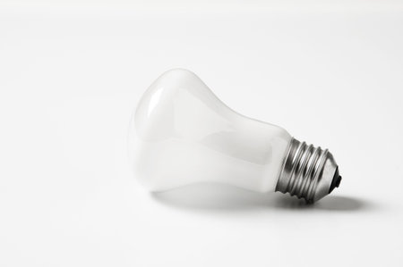 Light Bulb in a white background