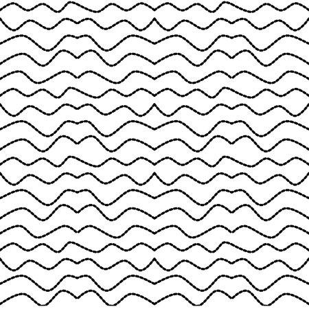 Abstract wave pattern on white background